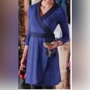 Athleta Wellington Tie Wrap Dress - Size Large